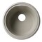 Alfi Brand Biscuit 17" Drop-In Round Granite Composite Kitchen Prep Sink AB1717DI-B - alternate 3